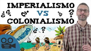 Diferencias entre imperialismo y colonialismo [upl. by Ilrac321]