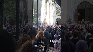 StPatricks Cathedral Procession NYC [upl. by Whitaker911]