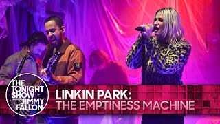 Linkin Park The Emptiness Machine  The Tonight Show Starring Jimmy Fallon [upl. by Ennaej]