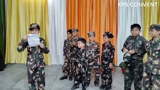 quotKargil Diwas Tribute Theater Performance by KPS Convent School Studentsquot kpsconvent theatre [upl. by Dorin]