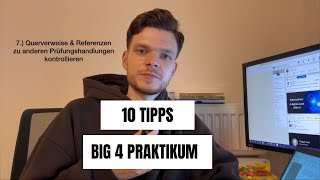 10 Tipps für ein erfolgreiches Big4 Audit Praktikum✅ [upl. by Ennayr]