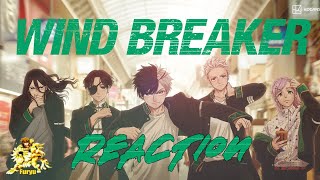 Anime Review Je ne suis pas déçu davoir attendu Réaction épisode 1 Wind Breaker [upl. by Rambert]