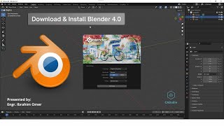 Download amp Install Blender 40  How to download and Install Blender  CADable  CADable tutorials [upl. by Imoen]