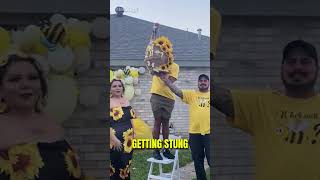 They Used A Bee Hive For A Gender Reveal [upl. by Inahet470]