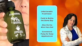 Fresh Aloe Magic Aloderma Gel Unboxing amp Review [upl. by Ybloc]