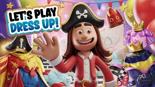 Lets Play Dress Up  Fun Action Song for Kids AllkidsTv1 [upl. by Kcuhc735]