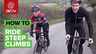 How To Ride Steep Climbs On A Road Bike [upl. by Draneb]