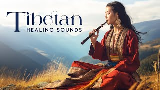 Tibetan Flute Healing Stops Overthinking Eliminates Stress Anxiety and Calms the Mind [upl. by Vlad328]