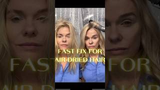 AIRDRIED HAIR to BEACH WAVES💨 shorts hair waves fastfix howtocurlhair hair [upl. by Myrta463]