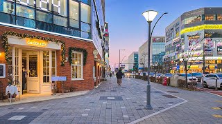 Seoul Winter Walking Magok Street on Friday Evening  Korea Travel Guide 4K HDR [upl. by Florence]