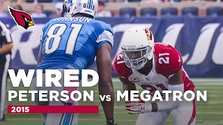 Patrick Peterson Wired vs Calvin Johnson in 2015  Arizona Cardinals [upl. by O'Dell924]