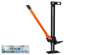 VEVOR High Lift Farm Jack 48quot Utility Farm Jack 7000 lbs Capacity Review [upl. by Arst]