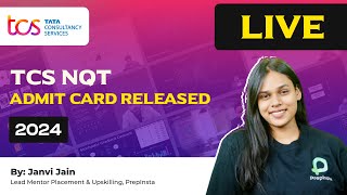 TCS NQT Admit Card Released  TCS NQT 2024 [upl. by Aynotahs]