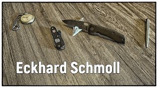 Eckhard Schmoll quotAres 7quot aus Markus Balbach Damaststahl und Titan  EDC Gear Tool Werkzeug [upl. by Giacamo757]