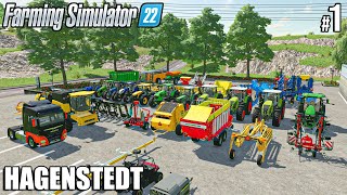 WELCOME to my NEW FARM  COWS in Hagenstedt  Farming Simulator 22 Timelapse 1 [upl. by Esilehs]