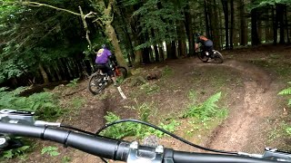 BARNHILL POWER HOUR WITH mudyutters yeticycles emtblife pals fod whytebikes offpiste [upl. by Lahcear]