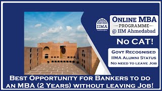 2 Years MBA Online Degree from IIM Ahmedabad [upl. by Reviere]