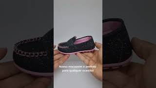 Mocassim jeans preto [upl. by Eiblehs]