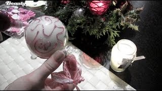 DIY Kerstbal versieren ASMR [upl. by Sedlik]