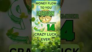 ♑️🤑 Capricorn Unexpected Luck  Wanna Miss it Horoscopes Prediction November 14 shorts short [upl. by Aicenert]