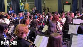 2024 Sampson County Schools AllCounty Band performance [upl. by Attehcram]