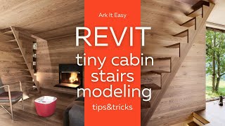 Steep Stairs  Revit Tutorial [upl. by Eceinert]