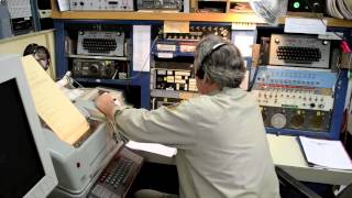 Morse radio station K6KPHKSM in California USA [upl. by Nahgem]