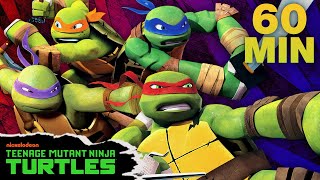 60 MINUTES of EPIC TMNT Moments 💥  Teenage Mutant Ninja Turtles [upl. by Atikkin]