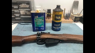 Boiled Linseed Oil on your surplus rifle stock [upl. by Scoville]