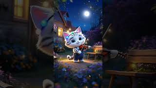 violin cat cutecat violin catshorts catcartoon [upl. by Venable]