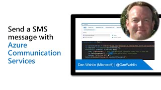 Send a SMS message with Azure Communication Services [upl. by Dunstan]