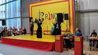 EL FLAMENCO PRESENTE EN LA FERIA DE MilÀN  Artigiano in Fiera Milano  España 2022 [upl. by Pollak]