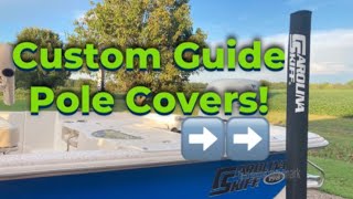 “Boat Trailer Guide Pole Covers” They Look sharp amp they work all for less then 75 [upl. by Godbeare]