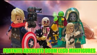 lego fortnite absolute doom battlepass minifigures [upl. by Joelly657]