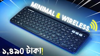 Budget Range Wireless Keyboard for Productivity ✨ Walton WMDK001 Review in Bangla [upl. by Chang917]