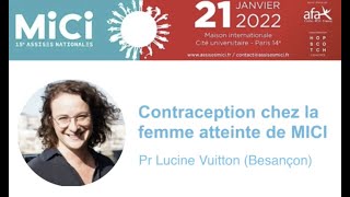 Contraception chez la femme atteinte de MICI par Lucine Vuitton Besançon [upl. by Cristal105]