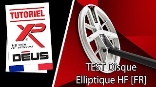 XP Deus Test du disque Elliptique HF FR [upl. by Nalon11]