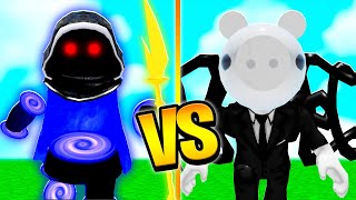 ROBLOX PIGGY UNDEFINED GATEKEEPER VS SLENDER PIGGY Roblox Piggy RP [upl. by Siari]