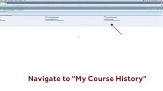 View My Course HistoryGrades [upl. by Anelrad952]