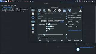 How to Record Screen on Linux Kali Linux 😂 [upl. by Aitnyc]