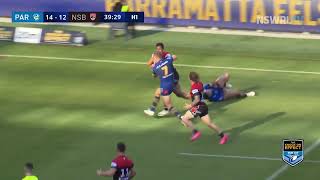 Dean Ieremia  2024 NSW Cup Highlights [upl. by Eupheemia905]