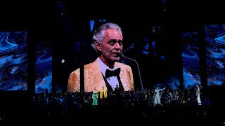 Vivo per lei  Andrea Bocelli Live 2023 Madrid 4K HDR [upl. by Hansiain]