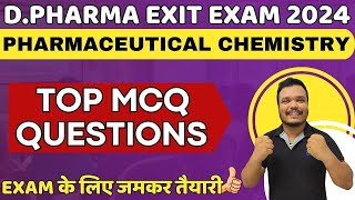 DPHARMACY PHARMACEUTICAL CHEMISTRY  PHARMACY  pharmaceutical chemistry d pharm 1st year mcq 2024 [upl. by Gaiser955]