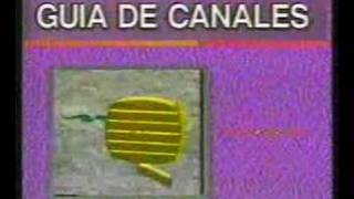 Grilla de Canales MulticanalDiciembre 1994 [upl. by Templer]