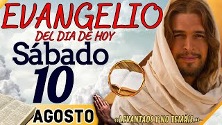 Evangelio del día de Hoy Sábado 10 de Agosto de 2024 Lectura y Reflexión  evangeliodehoy [upl. by Anayd969]