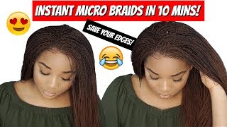 MICRO BRAIDS IN 10 MINS ISSAWIG [upl. by Yleen]