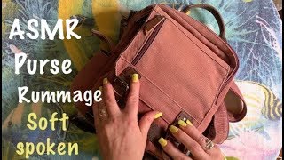 ASMR RequestPurse Rummage Soft Spoken [upl. by Rebme]