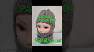 How to tie a balaclava Easy Knit Balaclava Instructions Pattern [upl. by Chee]