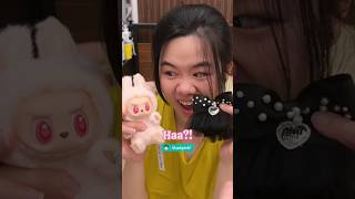 DANDANIN labubu  LEBIH BAGUS YANG PINK ATAU HIJAU 💖 popmart blindbox unboxing [upl. by Atsuj]