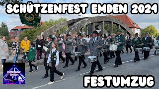 Schützenfest Emden 2024  Festumzug [upl. by Adnawahs]